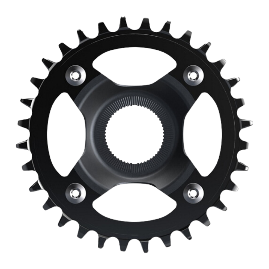SHIMANO Corona CR-EM800 12 velocità 32D Nero