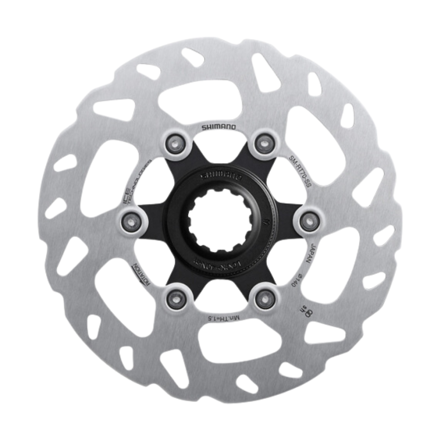 SHIMANO Rotore SM-RT70 140mm CENTER LOCK ICE TECHNOLOGIES