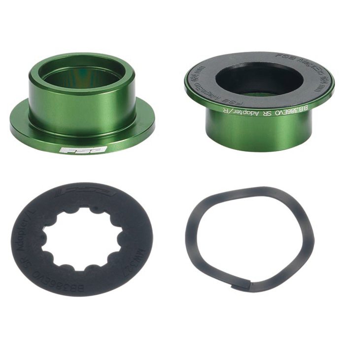 FSA Adattatore EVO da ø30 a ø24 pedivelle carbonio SRAM GXP su scatola 386 EVO EE103
